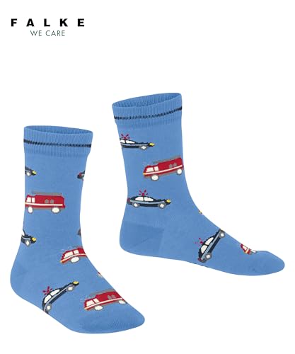 FALKE Police and Fire Cars K So Cotton Patterned Unisex-Child Socks (1-Pack)3