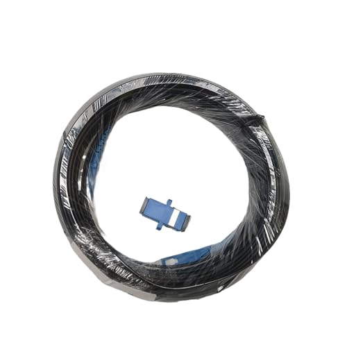 Câble d'extension FTTH SC/UPC de 20m avec adaptateur pour rallonge fibre optique extérieure monomode