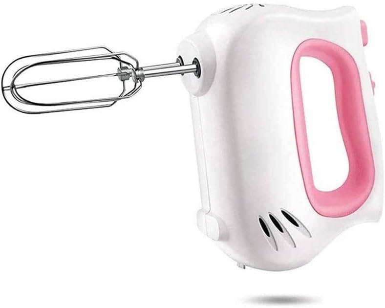 Hand Mixer Electric 5 Speed Handheld Mixer Turbo Boost with 2 Stainless Steel Accessories for Easy Whipping Mixing Cookies Cakes