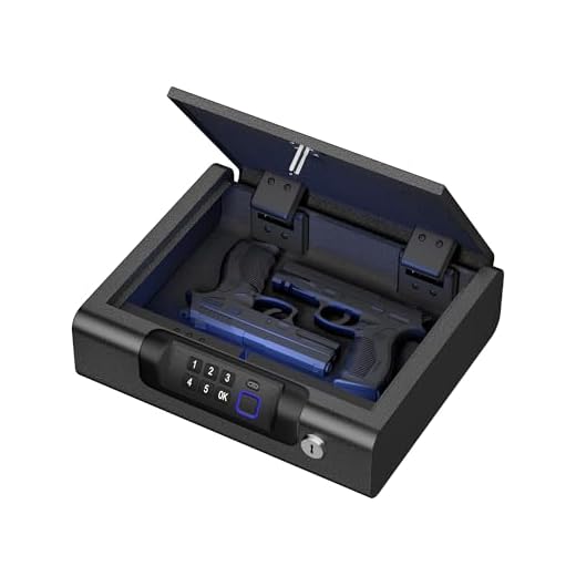 Biometric Handgun Safe with Multi-Access Options