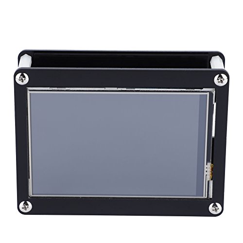 Raspberry Screen Lcd Screen, 4.0inch Lcd 480x320 Touch Control Lcd Display Screen+Black Acrylic Case For Raspberry Pi Screen Case