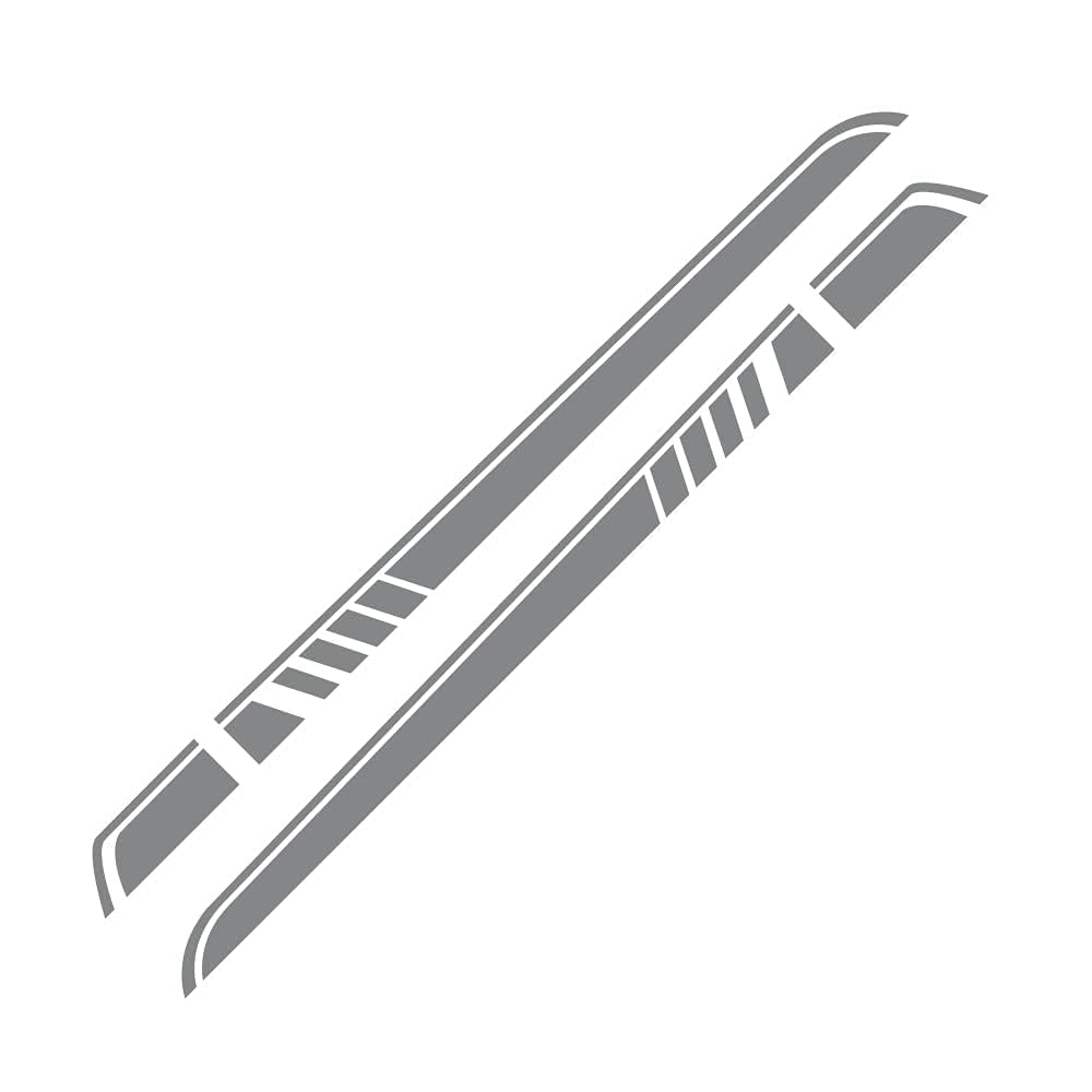 UNCLE LIAO Car Side Skirt For Mercedes Benz Vito Viano V Class w447 v260 Auto Car Door Sticker Side Step Skirt.,Blue