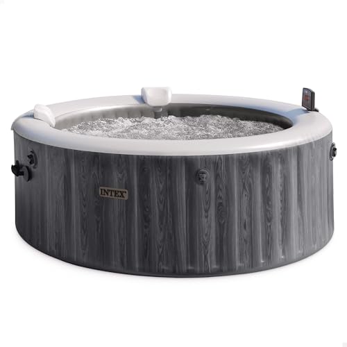 INTEX PureSpa Greywood Deluxe Jacuzzi gonflable...