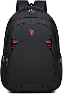 Mochila Reforçada Masculina Executiva Antifurto Impermeável para Notebook Universitária Top Hyranect Preto (vermelho)
