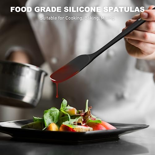 Easy to clean silicone spatula set