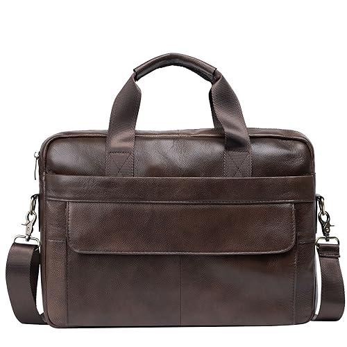 Porte-documents en cuir de 15" de haute qualité pour homme - 2