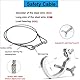 Truss Clamp,Traverse Schellen,Hook Clamps Truss 10er Pack 30-52mm Mit 10 Sicherheitsleinen von 4mm Durchmesser und 80mm Länge Maximale Belastung 115kg für bewegliche Bühnenlichter und Scheinwerfer