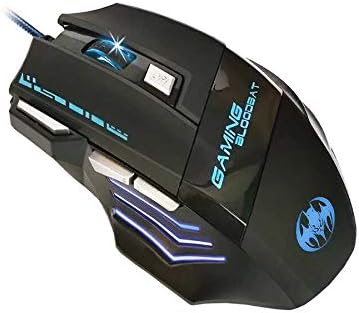 RGB Işıklı Oyuncu Mouse GM02 Siyah