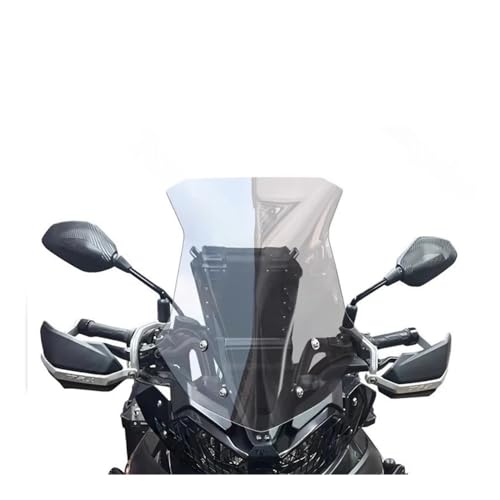 Spoiler d'extension pare-brise TRK702 de qualité supérieure déflecteur d'air clair moto