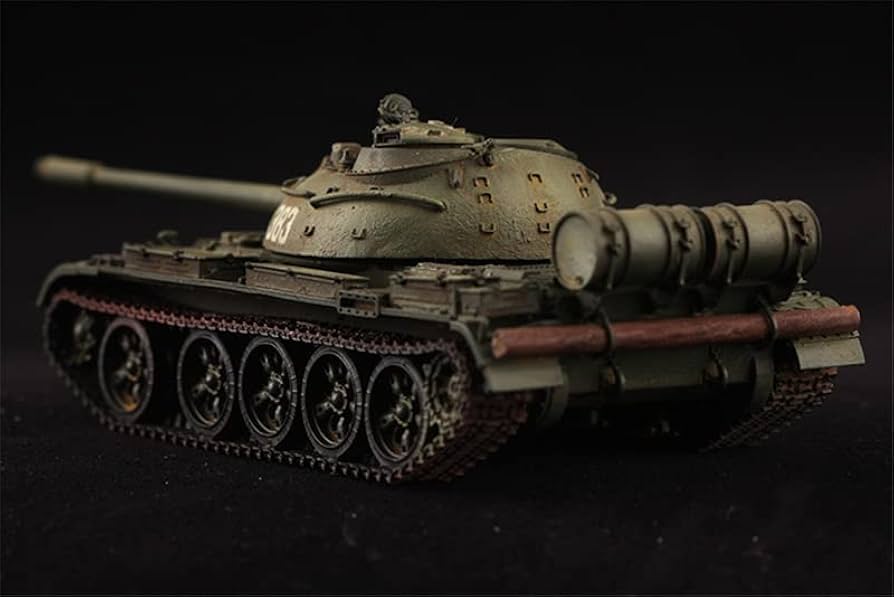 北朝鮮 タミヤ 1/35 T-55A 完成品　戦車　模型　プラモデル Amazon | タミヤ 1/35 ミリタリーミニチュアシリーズ No.257