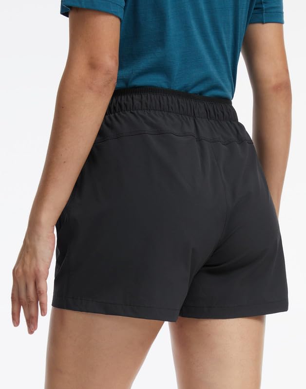 Pioneer Camp Wanderhose Damen Kurz Sport Shorts Damen Sommer Wandershorts,Wasserabweisend & Strapazierfähigkeit,4-Wege-Stretch,Wandern, Camping, Reisen, Sport, Golfen