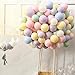Soonlyn Latex Party Balloons Assorted Color 100pcs 10 Inch - Rainbow Balloon Mix Macaron Colors for Birthday Party Decoration Wedding Baby Shower