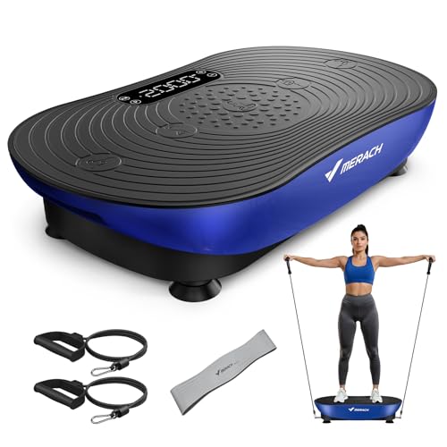 MERACH Single-Motor Vibration Plate with 99 Modes & Bands