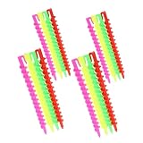 52Pcs Spiral Hair Perm Rods Includes Curl Formers for DIY Styling for All Hair Types for Home Salon Use