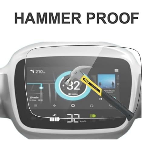 Image of Acrylic Screen Guard Full Screen Protector Compatible For Ola S1 / Ola S1 Pro(Transparent) Screen Coverage Flexible With Easy Installation Kit, Pack of 1