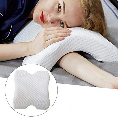 Gereton Arch Neck Pillow, Couple Sleeping Bed Pillow Memory Foam Slow Rebound Pressure