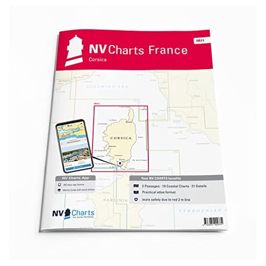 NV Charts Atlas Córcega FR 11