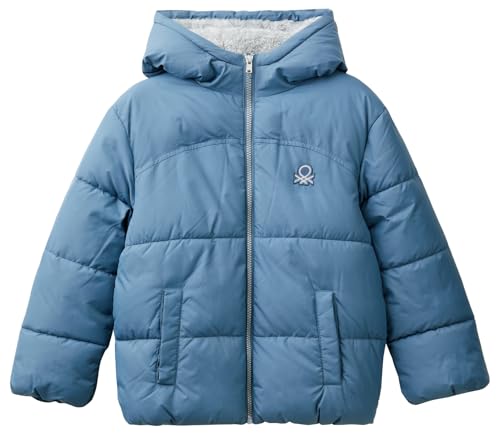 United Colors of Benetton Chaqueta 2wu0cn05i, Turquesa, 170 cm para Niños