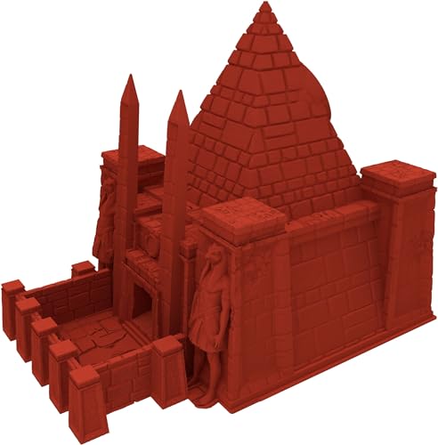 Torre de dados Fates End Temple Ra accesorio original de rol dnd coleccionable