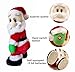 Twisted Wiggle Hip Twerking Shaking Hips Santa Claus Singing Electric Toy for Kids English Song