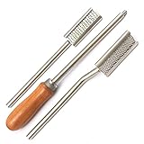 AAProTools Horse Dental Floats Rasps Wooden Handle Straight & Curved Equine Dental