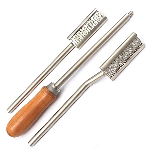 AAProTools Horse Dental Floats Rasps Wooden Handle Straight & Curved Equine Dental