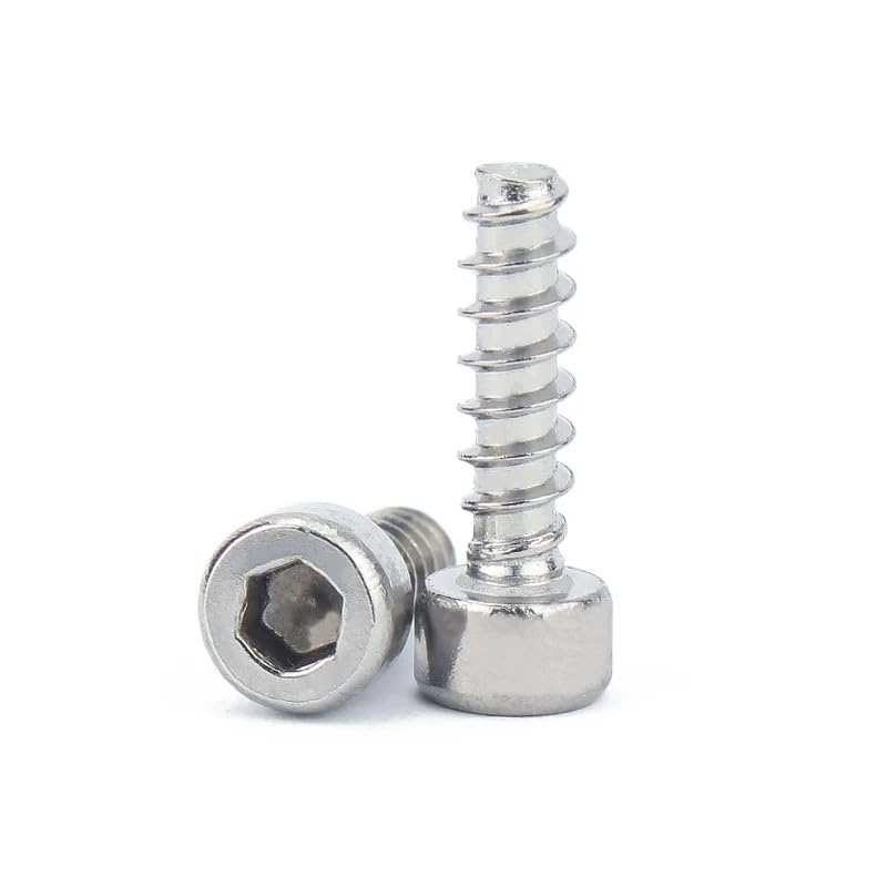 Tornillo autorroscante acero inoxidable SS304 M4 x 10mm miniatura 5
