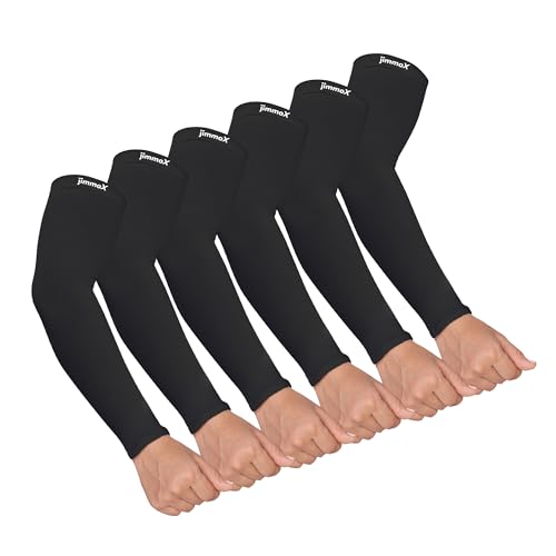 Image of Arm Sleeves for Men & Women, Sun Protection & UV Compression Hand Sleeves for Cycling, Running, Outdoor Sports & Activities, Hand Cover for Bike Riding