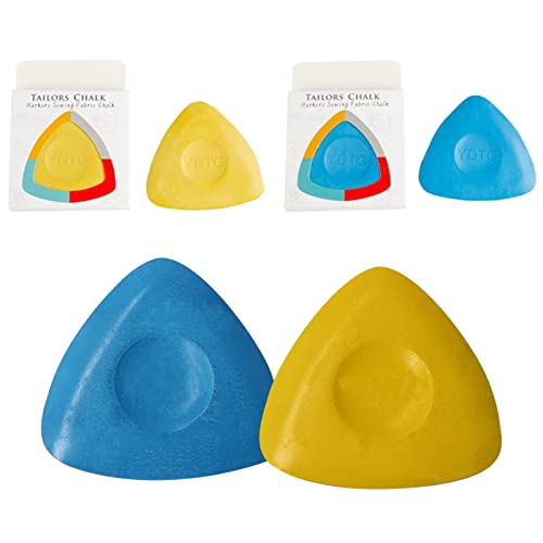 Tiza para Sastre,Tiza Costura, Tiza de Tela Multicolor, Tizas de Cera Profesional, Bolígrafos Triangulares de Sastrería,Tizas para Marcar Telas,para marcar de Costura Cover