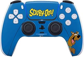 Skinit Gaming Decal Skin Compatible with PS5 and Compatible with PS5 Digital Edition DualSense Controller - Officially Licensed Warner Bros Scooby-Doo Design