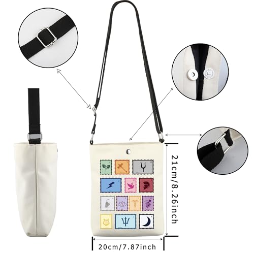 WCGXKO Percy Movie Gift Ancient Greek Inspired Crossbody Bag Greek Mythology Gifts Camp Half-Blood Charm Gift2