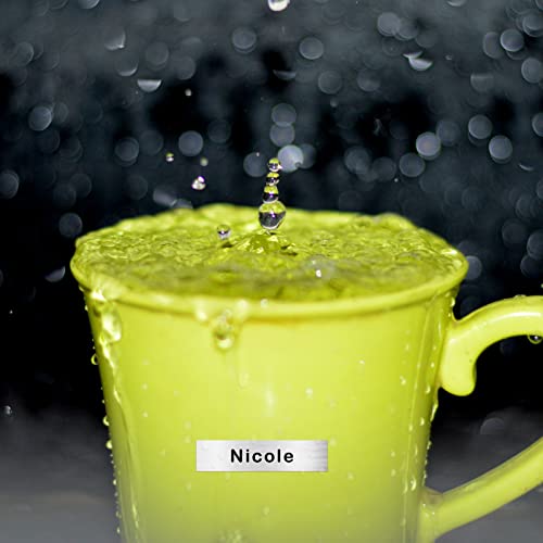 Compatibile per Dymo Letratag Tape Silver Metallic...