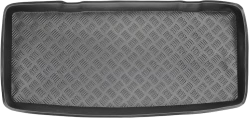 Tapis de coffre Suzuki Grand Vitara II 3 portes 2005-2015 en caoutchouc noir sur mesure