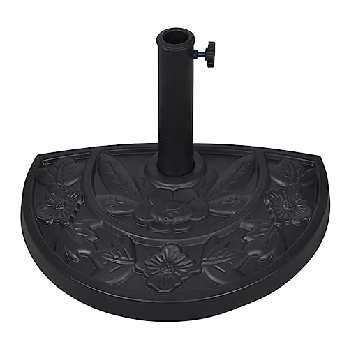 SKM Resin Half Round Parasol Base (Weight-10KG)
