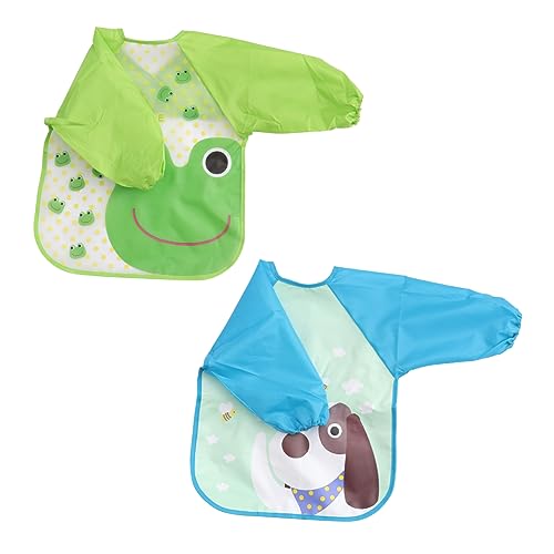 Milisten 2Piezas Delantal De Comedor Para Perro De Comedor Para Bebés Protección Durante Comida
