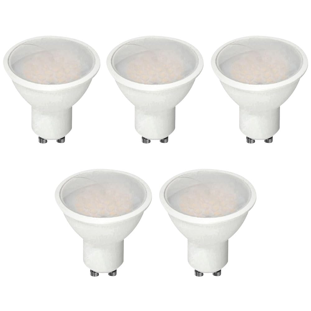 ZONE LED SET, GU10 LED-Lampen, Nicht-dimmbar, 10W, Neutralweiß 4000K, 70W Halogenlampen Äquivalent, 1000 Lumen, 100-Grad, Strahlwinke, Spot, Glühbirne (5er-Pack)