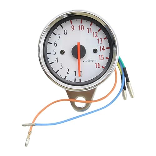 Odomètre numérique compteur de vitesse moto 12V et tachymètre mécanique universel