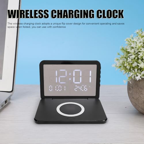 Horloge numérique pliable ciciglow pour libérer de l'espace de charge