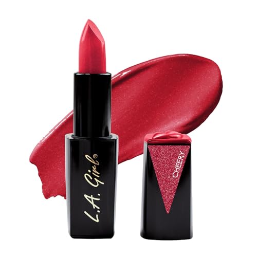 Image of Lip Attraction Cheery Matte Lipstick - Vibrant Red, Lightweight & Long Wear
