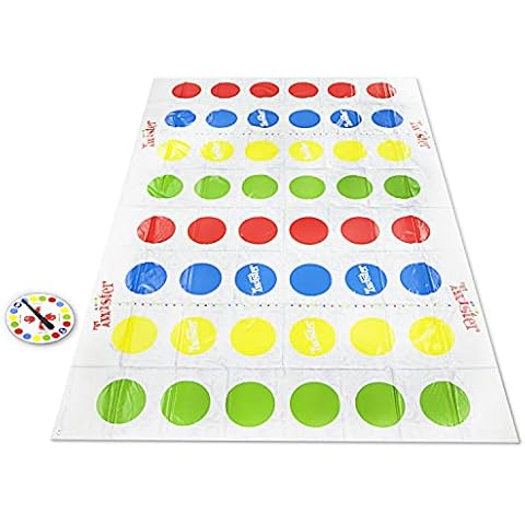 Hasbro Gaming Twister Ultimate with Larger Mat Cover