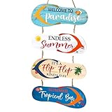 ulafbwur Flip-Flops-Anhänger, kreatives Dekorieren, Garten, Wand, Flip-Flops, Anhänger, mehrfarbig