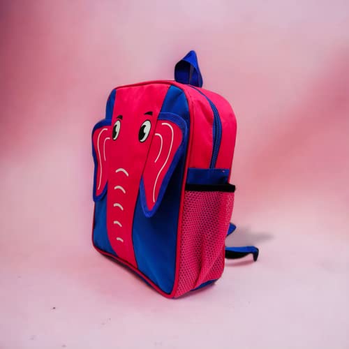 ANNACREATIONS Stylish Elephant School Bag for Kids Polyester School Backpack Pack of 1 Pc (Style-2) - Image 6