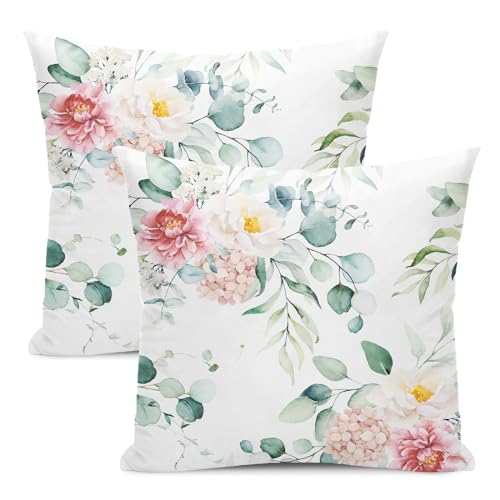 home best red throw pillow