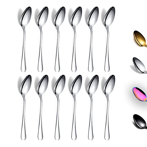 HANSGO Dessert Spoons, Teaspoons Stainless Steel Small Tea
