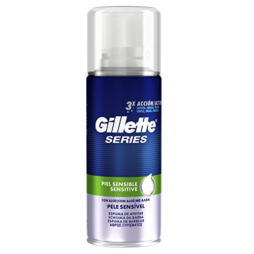 Gillette Series Piel Sensible Espuma De Afeitado 100 ml