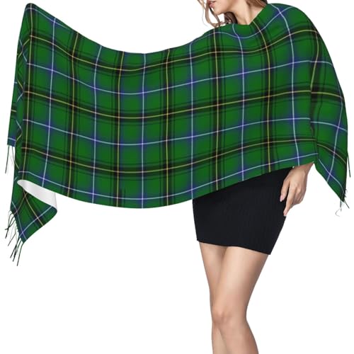 Clan Henderson Tartan Imitation Cashmere Tassel Scarf Winter Scarf Autumn Softest Classic Warm3