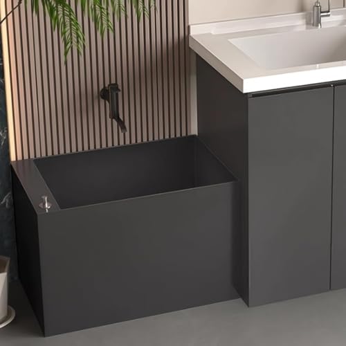 Lavabo de acero inoxidable para fregona ideal en balcones 6