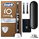 Oral-B iO Series 6 Plus Sensitive Edition Elektrische Zahnbürste/Electric Toothbrush, PLUS 3 Aufsteckbürsten, 5 Putzmodi für Zahnpflege, Reiseetui, Designed by Braun, black lava