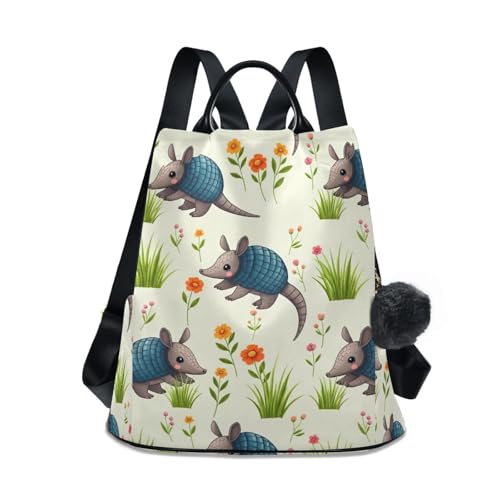 Sac à dos Armadillos femme avec poche antivol intégrée et ouverture dorsale sécurisée