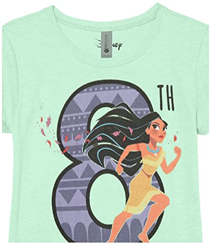 Disney Girl's POCA Birthday 8 T-Shirt2